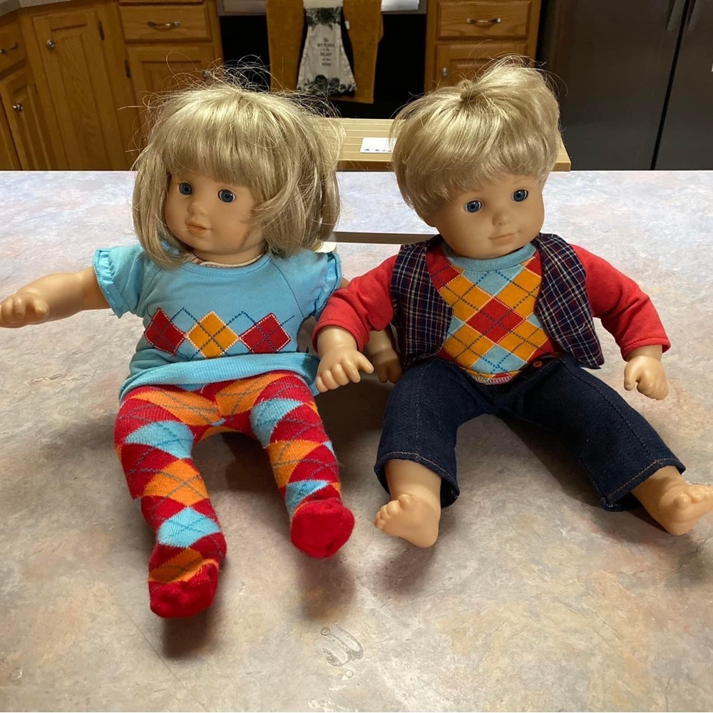 American girl doll bitty baby twins